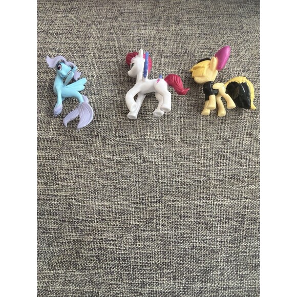 Lot 3 My Little Pony The Movie Salina, Songbird, and Zipp Mini Figures 2" - Picture 9 of 10